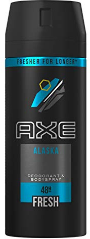 Axe Deospray Alaska ohne Aluminium, 3er Pack (3 x 150 ml)