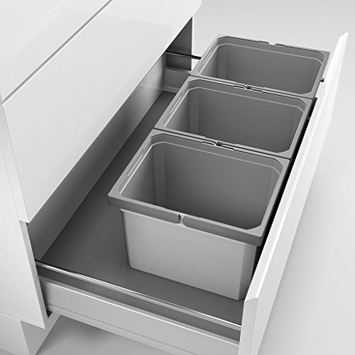 Naber Cox© Box 235 K/900-3, Abfallsammler fr vorhandene Auszge, mit Biodeckel