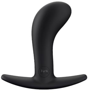 Fun Factory BOOTIE M - plug anal juguete anal talla M negro de silicona medica