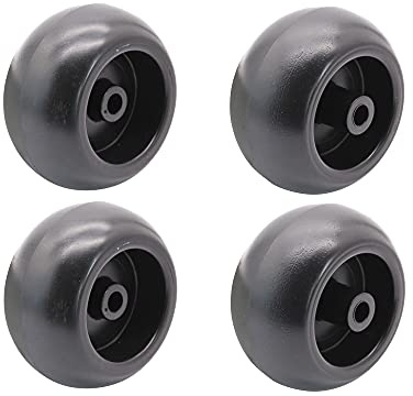 SECURA 4x Roue d'appui compatible avec Craftsman 917.254121 Tracteur de pelouse