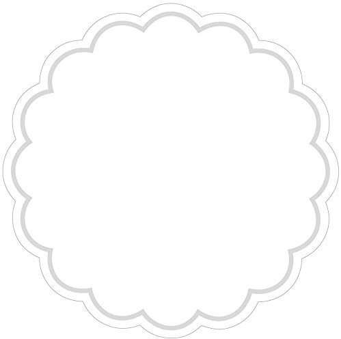 Sovie HORECA Tablett-Deckchen Basics in Weiß aus Tissue 7-lagig, Ø 180 mm, 250 Stück – Hygienische Einwegdeckchen für Gastronomie, Tabletts & stilvolle Präsentation