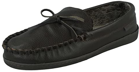 Hush Puppies Men's Ace Slipper, Brown, 9 UK