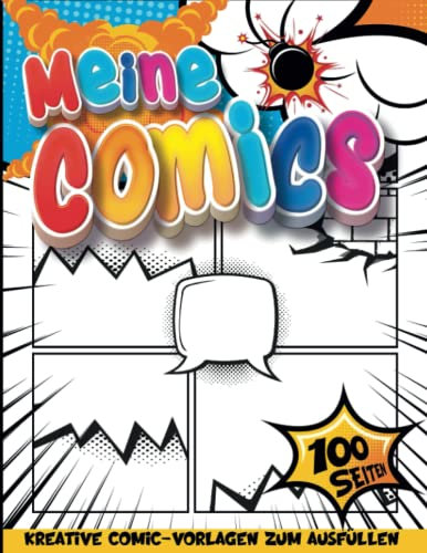 Kreatives Notizbuch Blanko Kinder: Anime-Zeichnungsskizzen Manga | Comic-Zeichenbücher | Geschenkideen Weihnachten
