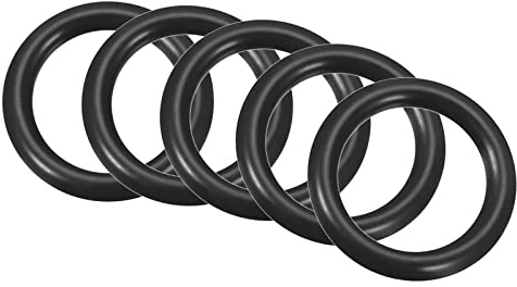 QUARKZMAN 5 Stück Nitrilkautschuk Nitrilgummi O-Ring Dichtung Schwarz | 20mm x 14mm x 3mm, für Wasserhahn Klempner Reparatur Dichtung Verbindung