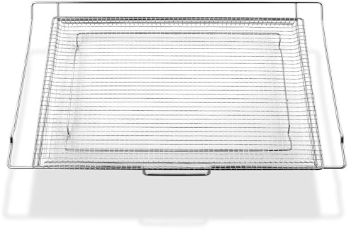 LRAL302S LRAL303S Air Fryer Basket Stove Replacement Parts for LG Oven Rack 304 Stainless Steel LG Air Fryer Rack LDG4313ST Gas Range Oven MHL63531403 Air Fry Basket LRE3061ST Oven Shelf Rack 1 Pack
