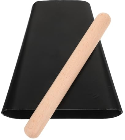 Toyvian Metall-kuhglocken-instrumentenstab-set 4 Zoll Robustes Schlaginstrument Für Kinder Und Erwachsene