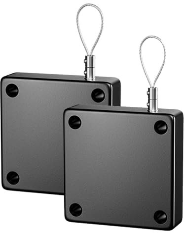 2 Pezzi Chiudiporta Automatico con Sensore, Chiudi Porta Automatica con Forza Trazione 1200 G, Molla per Porta Multifunzionale per Porte Commerciali, per Camera da Letto, Bagno, Ufficio
