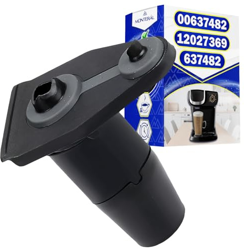 MONTERAL Beccuccio di Uscita Bevande per Macchina Caffè Cialde con Codice Originale 12027369 00637482 637482 per Bosch Tassimo - Garanzia di 10 Anni