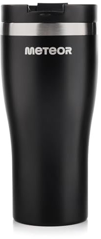 meteor Thermobecher 500ml thermoskanne auslaufsichere Edelstahl-Isolierflasche BPA-freie Thermosflaschen für Kaffee und Tee Perfekt für jede Reise ideal für aktive – ein tolles Geschenk