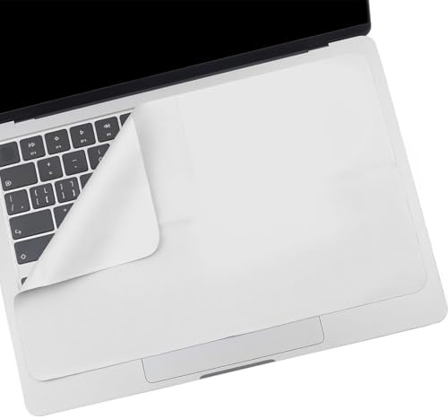 XENQITO 1 Pcs Protection Clavier Ordinateur, Protege Clavier en Microfibre, Protection d'écran de Clavier Doublure en Microfibre et Chiffon de Nettoyage Portable Compatible avec MacBook Pro 13/14