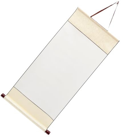 SEWACC Professionelles Chinesisches Kalligraphiepapier Wasserabsorbierend Blanko Malrolle Für Anfänger Und Fortgeschrittene Geeignet Für Pinselmalerei Und Aquarellkunst