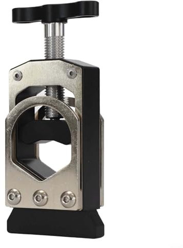 Feeshoppher Bicycle Fork Tube Cutting Guide Tools Bicycle Fork Tube Cutting Device Tube Holder Fork Shaft Cutter Saw Guide Saw Guide for 19-38mm Diameter Fork Tubes and Seat Posts Bicycle Tool(Black)