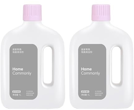 Aspirapolvere Liquido Detergente Speciale For Pavimenti For Aspirapolvere, 1L. Compatibile Con XIAOMI Mijia M40 Omni X20+/X20 Plus/X10+/X10 Plus S20+ M30S X20 Max.(1L*2)