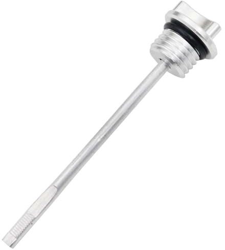 Oljemätstickor Motocross Universal Tillbehör Motorer Oljenivåindikator Oljenivåmätare Mätsticka För ATV(White)