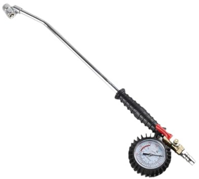 Harilla Reifendruckmesser, Reifenfüllgerät 220 PSI (16 Bar), Reifenfülladapter für Fahrrad, und Bus