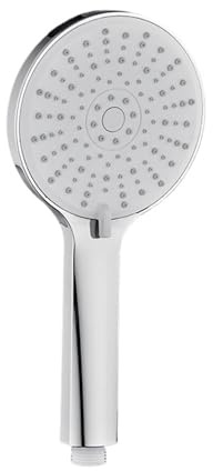 Pacchetto accessori for doccia a mano pressurizzata for bagno, ugello, grande uscita d'acqua, 5 modelli, adattamento universale(Silver Shower)