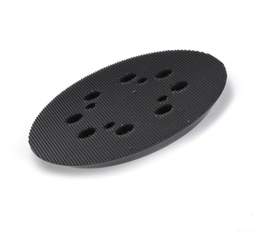 3 almohadillas de respaldo de lijado de gancho y bucle de 8 agujeros de 5 pulgadas y 125 mm para lijadora orbital aleatoria DWE6423 DWE6421 DCW210B, 11 mm de plástico PU