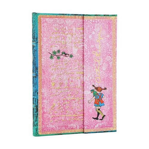 Carnet rigide Paperblanks Astrid Lindgren, Fifi Brindacier Midi Ligné 144p.
