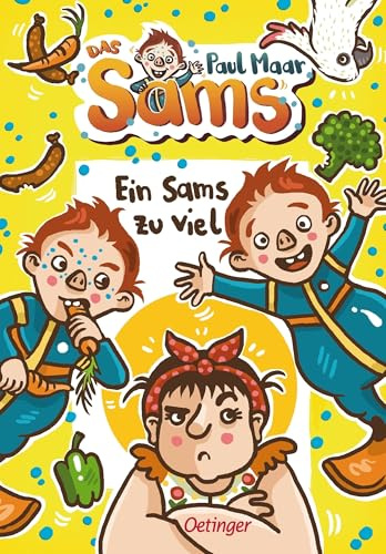 Das Sams 8. Ein Sams zu viel: Lustiges Abenteuer aus der Kinderbuch-Klassiker-Reihe von Bestseller-Autor Paul Maar ab 5 Jahren
