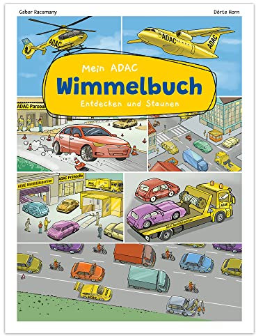 Mein ADAC Wimmelbuch - Entdecken und Staunen: Wimmelbuch ab 3 Jahre, Kinderbücher ab 3 Jahre
