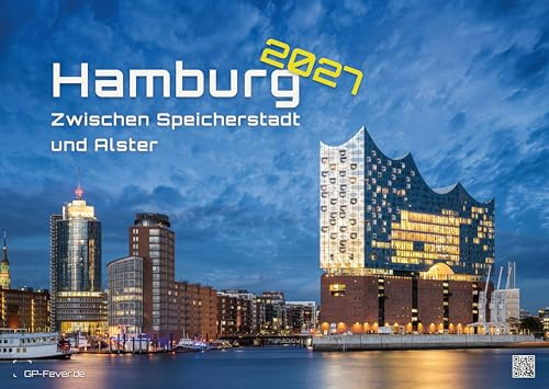 Hamburg - Zwischen Speicherstadt und Alster - 2027 - Kalender DIN A2: Der Wandkalender mit den schönsten Motiven aus Hamburg für das Jahr 2027 im extragroßen Format DIN A2 (ca. 60 x 42 cm)!