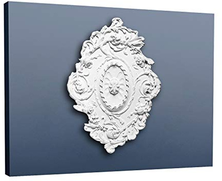 Orac Rosace R22 77,5 cm x 53 cm Mousse de polyuréthane rigide prétraité