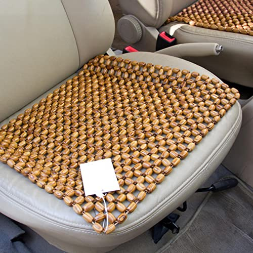 Holz Kissenkugel für Auto – Universal-Massagebezug für Sitz, Sitzbezug, 45 x 45 cm
