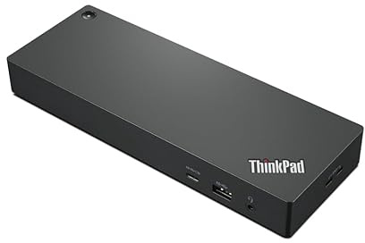 Lenovo ThinkPad Thunderbolt 4 WorkStation Dock - Dockingstation - Thunderbolt 4 - HDMI, 2 x DP, Thunderbolt - 1GbE - 300 Watt - Chile, Italien (40B00300IT)
