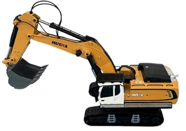s-idee® Vollmetall Bagger Huina 1599 1:14 23 Kanal mit Sound Huina 599 Metallbagger