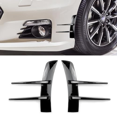 SANSHAOS Auto Frontstoßstange Lippe Splitter für Ford Kuga 3 (III) ST-Line & Vignale I 2019-2024, ABS Frontspoile Auto Frontschürze Lip Bodykit