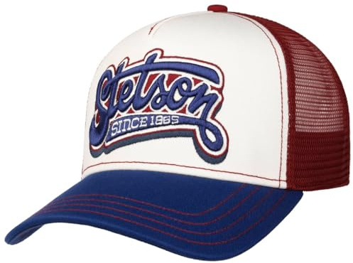 Stetson Lettering Trucker Cap Retro Herren Frühjahr Sommer