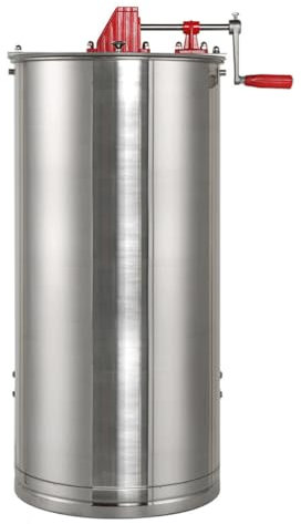 WRJAHCG Extracteur Miel en Acier Inoxydable, Manuel Honey Extractor 2 Cadres Extracteur De Miel Centrifugeuse, pour Grands Outils D'Apiculture