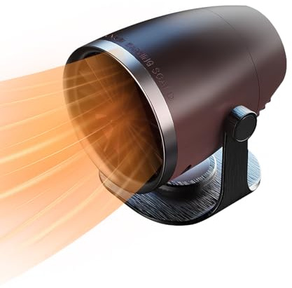 Tragbare Autoheizung – 12 V Ventilator, Windschutzscheiben-Entfeuchter | Autoheizung für Wohnmobil, Zelte, Büros, Reisen, Arbeit, Camping, LKW, Badezimmer