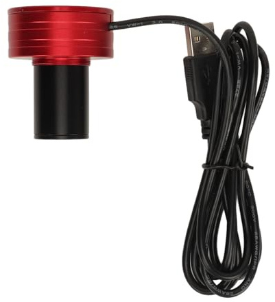 Tomantery Elektroniskt Teleskop Okular Högupplöst 2MP USB Kamera för Astronomientusiaster, Aluminiumlegeringsmaterial