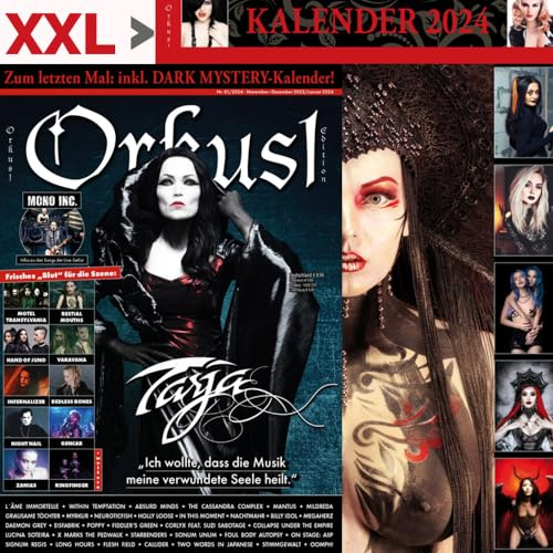 Orkus!-Edition mit KALENDER 2024: Ausgabe Winter 2023/2024: mit XXL-DARK MYSTERY“-Kalender 2024!