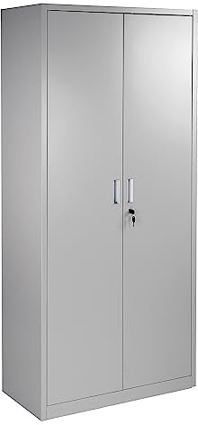 DEMA Werkstattschrank 180x80x39 cm – Robuster Stahl-Werkzeugschrank, Metallschrank, Werkzeugschrank, Aufbewahrungsschrank, stabil, platzsparend, vielseitig, für Werkstatt, Garage, Hobbyraum