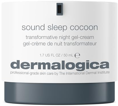 Dermalogica Sound Sleep Cocoon Night Cream Gel for Face, Revitalizing Overnight Moisturizer with Essential Oils - Promotes Restful Sleep for Radiant, Healthier-Looking Skin, 1.7 Fl Oz
