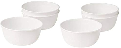 Corelle Livingware Winter Frost White 28oz Soup Plates, Pack of 6