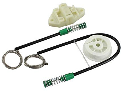 Mrfmh Lève-vitre électrique Kit de réparation de Voiture Lève-vitre Avant Gauche Kit/for Peugeot 306 Cabriolet 1993-1997 (Color : Black)