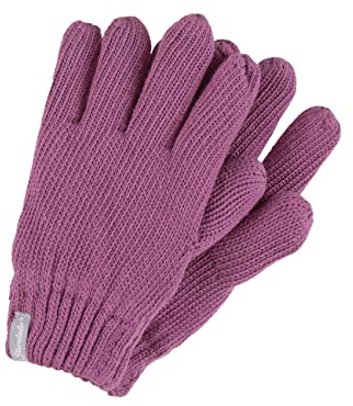Sterntaler Baby Unisex Fingerhandschuhe Kinder Strick-Fingerhandschuh Handschuh - Fingerhandschuhe - gefüttert mit Fleece - brombeer, 2