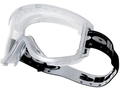 DSTOCK60 - 1 paire de lunette-masque de protection BOLLE – Attack II ATPSI – Anti-rayures et antibuée – Monture étanche - Bricolage, Jardinage, Industrie...