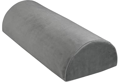 XDREAM bequemes Kniekissen für Seitenschläfer | Orthopädisches Beinkissen aus Memory Foam zur Entlastung von Knie und Rücken | Halbnackenrolle, Nackenrolle, Lendenkissen |Waschbarer Überzug