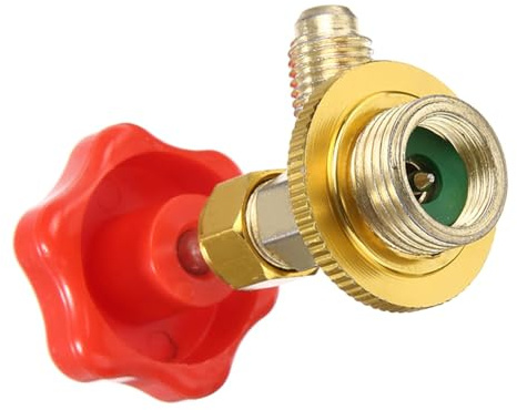 R-134A - Llave de lata, válvula dispensadora R134A, abrebotellas de refrigerante de CA | Válvula dispensadora de acero y cobre, abrebotellas para SEA R134a