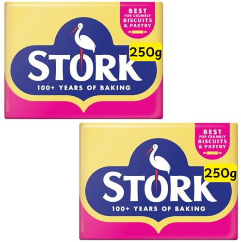 Storks Baking Block, Vegan Butter Alternative, Gluten Free (2 x 250g)