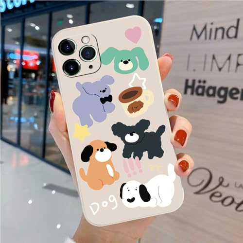 Bonita Funda Compatible con Motorola Moto G22 - Cómoda Case TPU Suave Blanca Dibujos Animales Cover