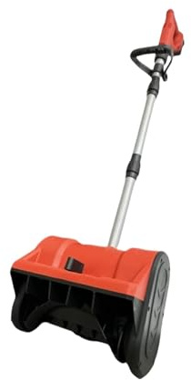 Pala Neve Elettrica Spazzaneve Elettrico Senza Spazzole E Fili: Pieghevole A Spinta Manuale For Strada, Vialetto, Cortile, Batteria M18, Nessuna Sgombero Neve Efficiente(For Milwaukee)