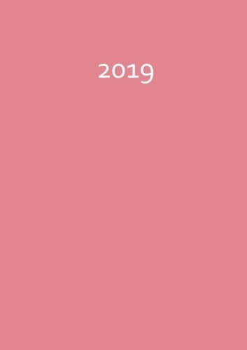 Kalender 2019 - Strawberry Ice - Erdbeere: DIN A5, 1 Woche auf 2 Seiten
