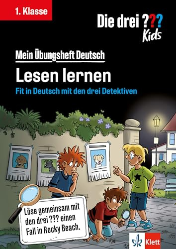 Die drei ??? Kids Mein Übungsheft Deutsch 1. Klasse - Lesen lernen: Fit in Deutsch mit den drei Detektiven