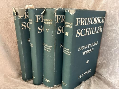 Friedrich Schiller: Gesammelte Werke in fünf Bänden (komplett).