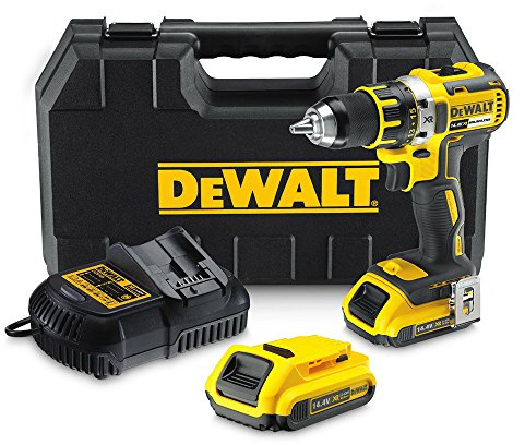 DeWalt Akku-Bohrschrauber BL, 14,4 V, 4 Ah, DCD732M2-QW